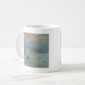 Claude Monet, Eindruck, soleil levant Kaffeetasse (Vorderseite Links)