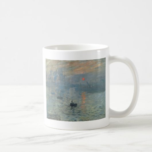 Claude Monet, Eindruck, soleil levant Kaffeetasse (Rechts)