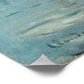 CLAUDE MONET - Eindruck, Sonnenaufgang 1872 Poster (Ecke)