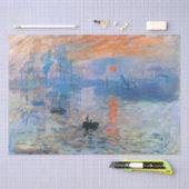 Claude Monet | Eindruck, Sonnenaufgang (1872) Seidenpapier (Handwerk)
