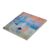 Claude Monet - Eindruck, Sonnenaufgang Fliese (Seite)