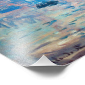 Claude Monet - Eindruck, Sonnenaufgang Fotodruck (Ecke)