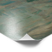 Claude Monet - Eindruck, Sonnenaufgang Fotodruck (Ecke)