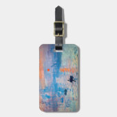 Claude Monet - Eindruck, Sonnenaufgang Gepäckanhänger (Vorderseite vertikal)