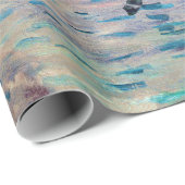 Claude Monet - Eindruck, Sonnenaufgang Geschenkpapier (Rolleneckpunkt)