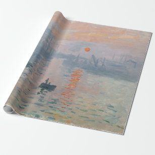 Claude Monet - Eindruck, Sonnenaufgang Geschenkpapier