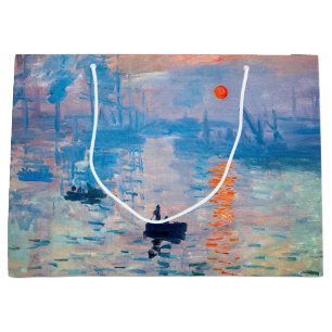 Claude Monet - Eindruck, Sonnenaufgang Große Geschenktüte