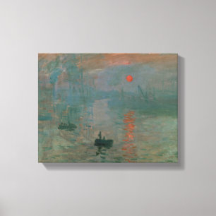Claude Monet - Eindruck, Sonnenaufgang Leinwanddruck