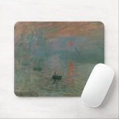 Claude Monet - Eindruck, Sonnenaufgang Mousepad (Mit Mouse)