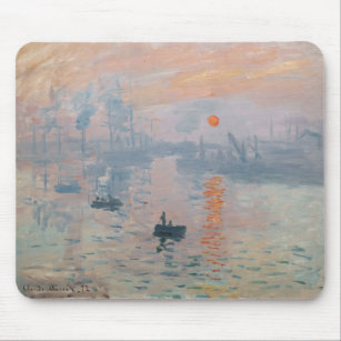 Claude Monet - Eindruck, Sonnenaufgang Mousepad