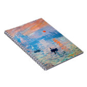 Claude Monet - Eindruck, Sonnenaufgang Notizblock (Rechte Seite)