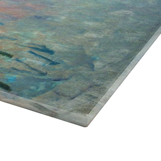 Claude Monet - Eindruck, Sonnenaufgang Schneidebrett (Ecke)