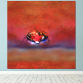 Claude Monet - Eindruck, Sonnenaufgang, Stil 1872  Leinwanddruck (Insitu (Holzboden))