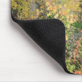 Claude Monet | eine Ecke des Gartens bei Montgeron Mousepad (Ecke)