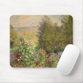 Claude Monet | eine Ecke des Gartens bei Montgeron Mousepad (Mit Mouse)