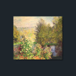 Claude Monet | Eine Ecke des Gartens in Montgeron Leinwanddruck<br><div class="desc">Eine Ecke des Gartens in Montgeron,  1876-7 | von Claude Monet | Art Location: Hermitage,  St. Petersburg,  Russland | Französische Künstler | Image Collection number: XIR37524</div>