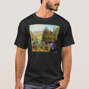 Claude Monet Eine Ecke des Gartens in Montgeron T-Shirt