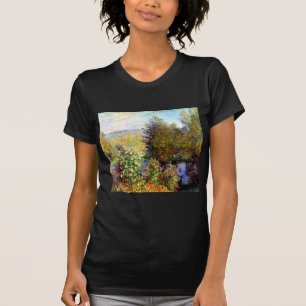Claude Monet Eine Ecke des Gartens in Montgeron T-Shirt