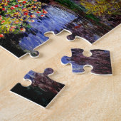 Claude Monet Eine Ecke des Gartens Puzzle (Seite)
