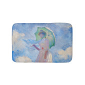 Claude Monet - Eine Frau mit einem Parasol gegenüb Badematte (Vorderseite)