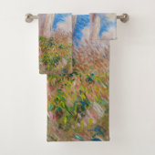 Claude Monet - Eine Frau mit einem Parasol gegenüb Badhandtuch Set (Insitu)