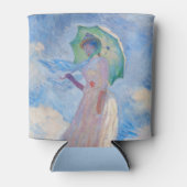 Claude Monet - Eine Frau mit einem Parasol gegenüb Dosenkühler (Vorderseite)