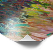 Claude Monet - Eine Frau mit einem Parasol gegenüb Fotodruck (Ecke)