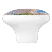 Claude Monet - Eine Frau mit einem Parasol gegenüb Keramikknauf (Seitenansicht)