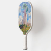 Claude Monet - Eine Frau mit einem Parasol gegenüb Pickleball Schläger (Links)