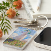 Claude Monet - Eine Frau mit einem Parasol gegenüb Schlüsselanhänger (Vorderseite rechts)