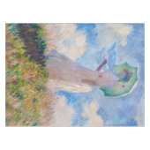 Claude Monet - Eine Frau mit einem Parasol gegenüb Tischdecke (Vorderseite (Horizontal))