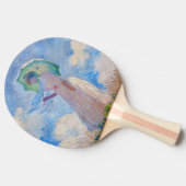 Claude Monet - Eine Frau mit einem Parasol gegenüb Tischtennis Schläger (Seitenansicht)