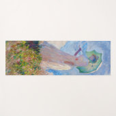 Claude Monet - Eine Frau mit einem Parasol gegenüb Yogamatte (Vorderseite (Horizontal))