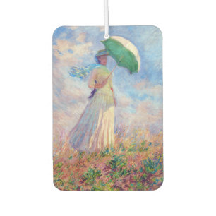 Claude Monet - Eine Frau mit einem Sonnenschirm au Autolufterfrischer