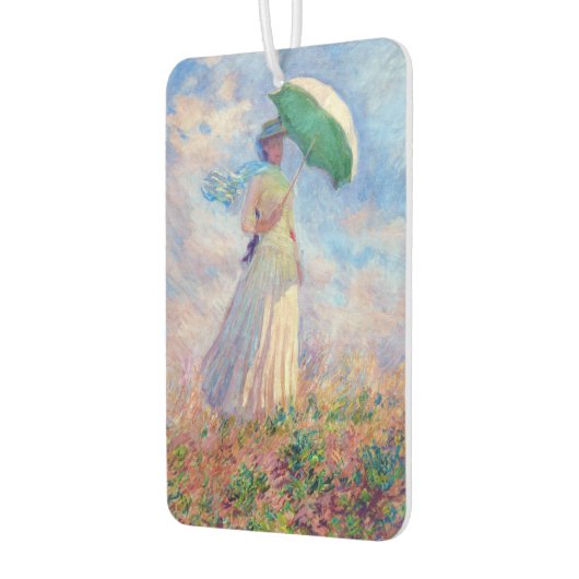 Claude Monet - Eine Frau mit einem Sonnenschirm au Autolufterfrischer (Links)