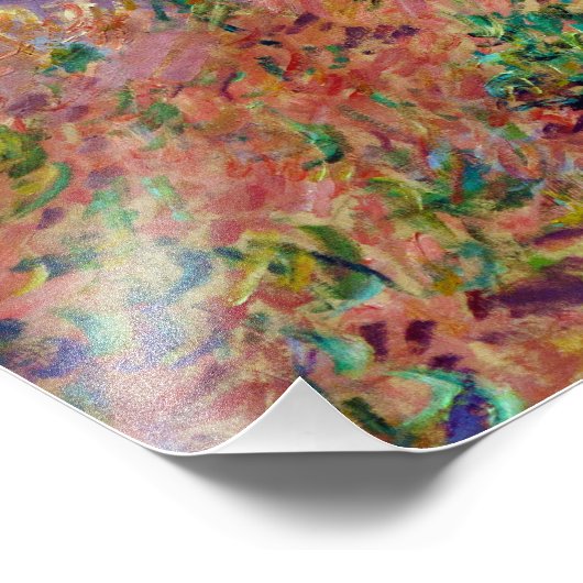 Claude Monet - Eine Frau mit einem Sonnenschirm au Fotodruck (Ecke)