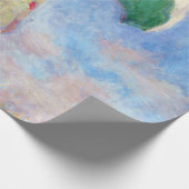 Claude Monet - Eine Frau mit einem Sonnenschirm au Geschenkpapier (Ecke)