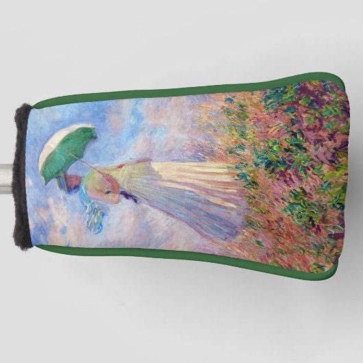 Claude Monet - Eine Frau mit einem Sonnenschirm au Golf Headcover (Vorderseite)