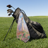 Claude Monet - Eine Frau mit einem Sonnenschirm au Golfhandtuch (Gras)