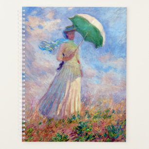 Claude Monet - Eine Frau mit einem Sonnenschirm au Planer