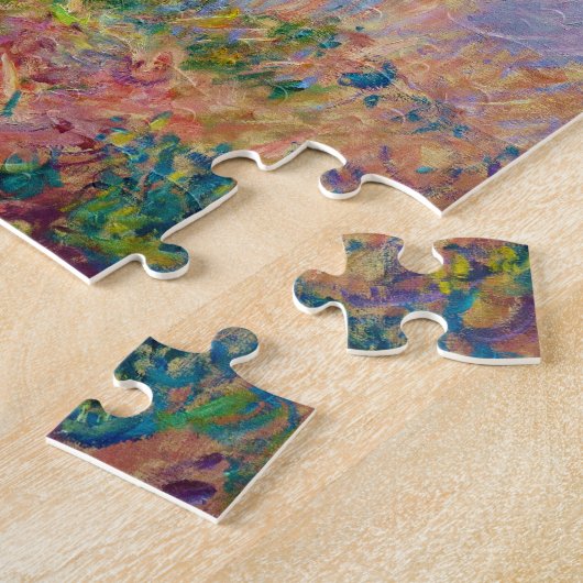 Claude Monet - Eine Frau mit einem Sonnenschirm au Puzzle (Seite)