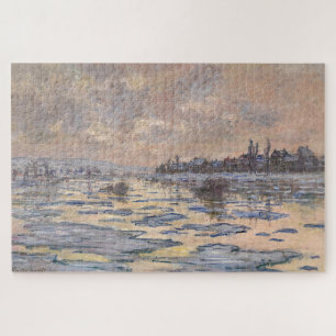 Claude Monet – Eisbruch auf der Seine 1880 Puzzle