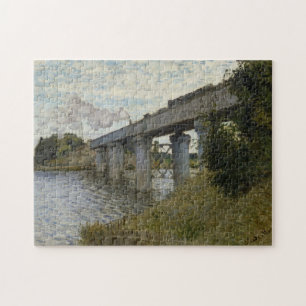 Claude Monet - Eisenbahnbrücke in Argentinien Puzzle