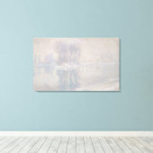 Claude Monet | Eisschollen Leinwanddruck (Insitu (Holzboden))