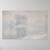 Claude Monet | Eisschollen Poster (Vorne)