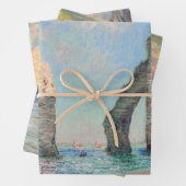 Claude Monet Etretat Masterstückauswahl Geschenkpapier Set (Beispiel)
