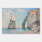 Claude Monet Etretat Masterstückauswahl Geschenkpapier Set (Vorderseite)