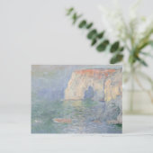 Claude Monet | Etretat Postkarte (Stehend Vorderseite)
