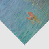 Claude Monet - Etretat: Strand und Falaise d'Betwe Seidenpapier (Detail)