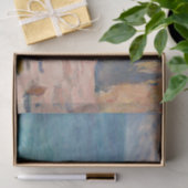 Claude Monet - Etretat: Strand und Falaise d'Betwe Seidenpapier (Geschenk)